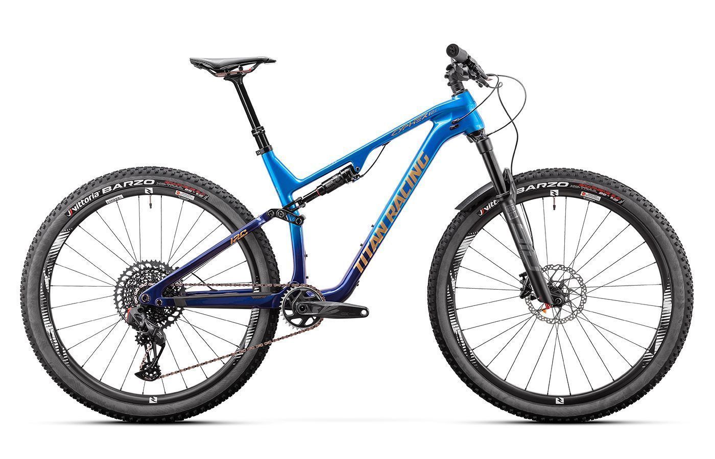 Двухподвесный велосипед TITAN RACING 29 CYPHER 120 CARBON PRO