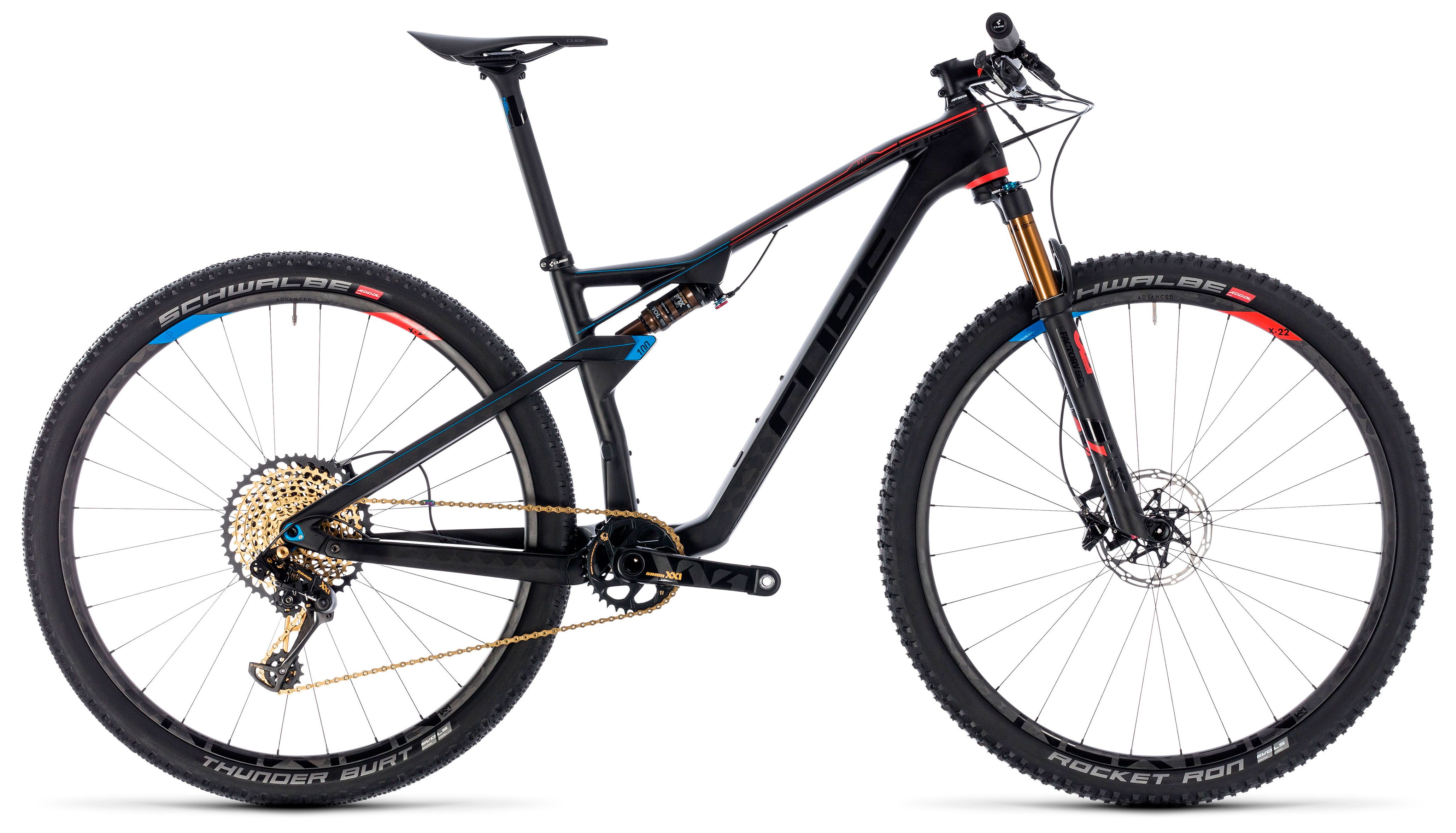 Двухподвесный велосипед CUBE Ams 100 SLT 29 (2018)