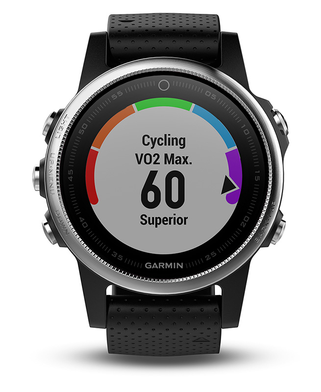 Garmin Fenix 5s с черным ремешком Garmin Fenix 5s с черным ремешком