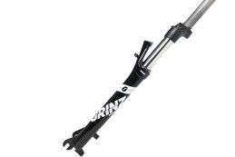 Вилка GRINZ ES 451 MLO 29"*1.1\8"ход 100мм,локаут механический, предварительное сжатие, алюминий, без резьбовая, черная-белая